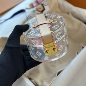 LOUIS VUITTON Box Scott Monogram Clear/White